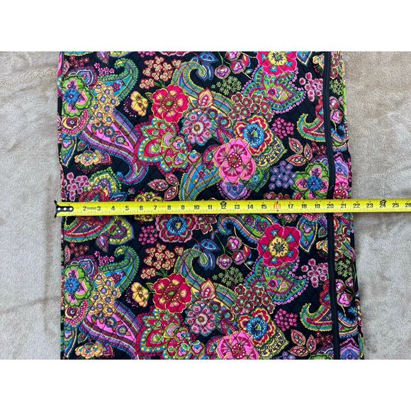 Vera Bradley Quilted Floral Hanging Clothes Travel Garment Bag Suitcase - Picture 6 of 6